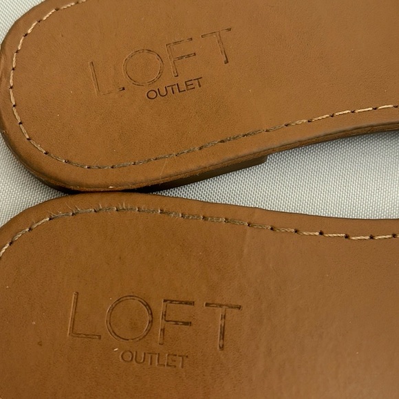 LOFT Outlet Buckle Slide Sandals - Picture 2 of 10